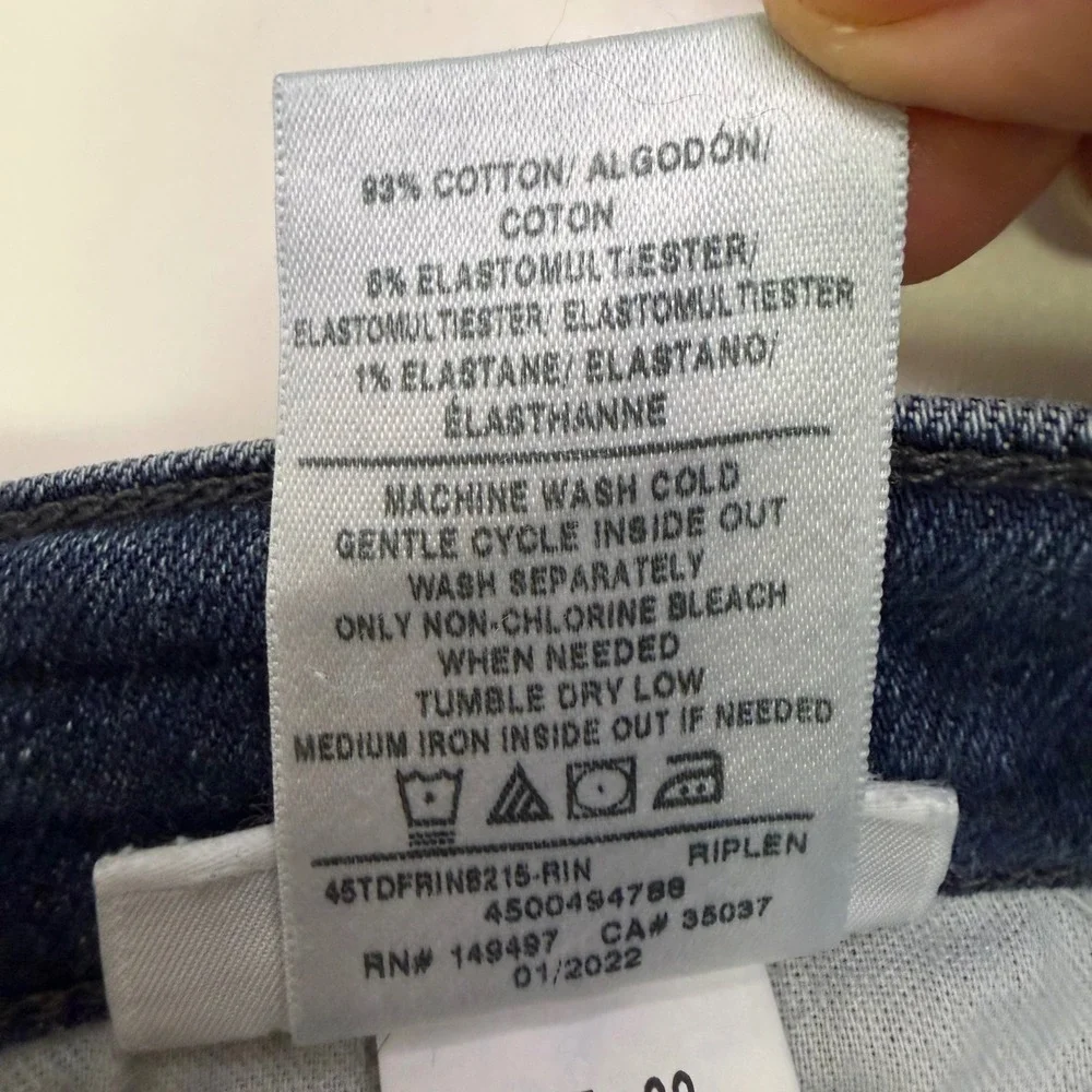 Joes Jeans The Asher‎ Slim Fit Kinetic Dark Wash Denim Mens 32 45TDFRIN8215-RIN